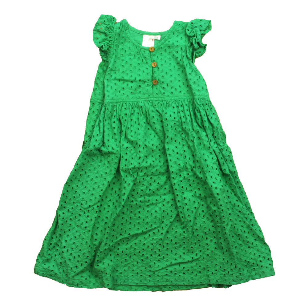Yo Baby Girls Green Dress size: 3T
